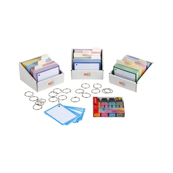 Schoolpakket A7 met Stabilo